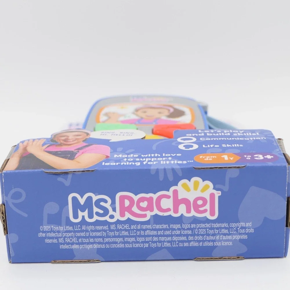 Spin Master Ms. Rachel Talk With Me Learning Phone Ages 1-3+ Education Skill Toy